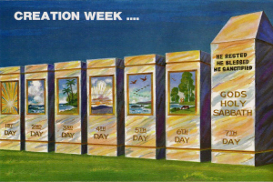 The Sabbath in Creation.